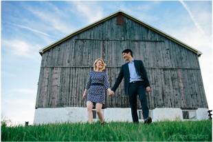 Ontario Farm Engagement Photographer