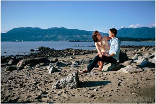 Vancouver Beach Engagement Photographer