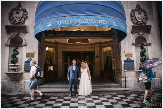 King Edward Hotel Wedding
